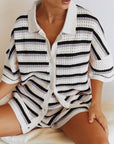 Valerie | Striped Knit Summer Set