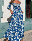 Zariah™- Elegant Off-Shoulder Maxi Dress