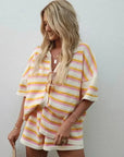 Valerie | Striped Knit Summer Set