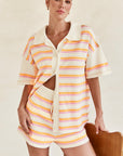 Valerie | Striped Knit Summer Set