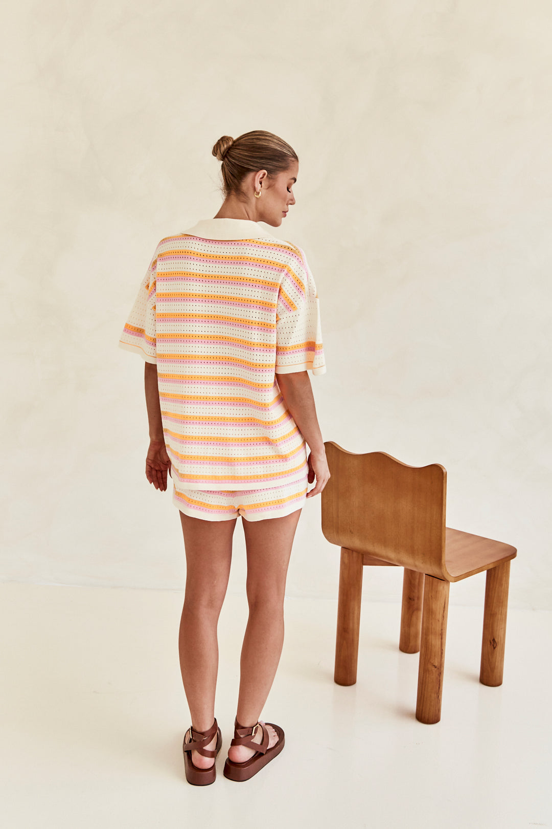 Valerie | Striped Knit Summer Set