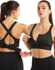 Shannon™ Zip - Front Active Bra