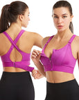 Shannon™ Zip - Front Active Bra