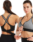 Shannon™ Zip - Front Active Bra