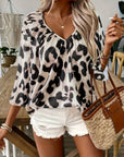 Juliana | Leopard Blouse