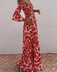 Zariah™- Elegant Off-Shoulder Maxi Dress